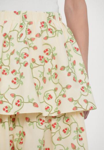 Юбка с воланами