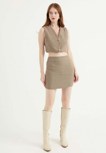 Вязаная юбка
