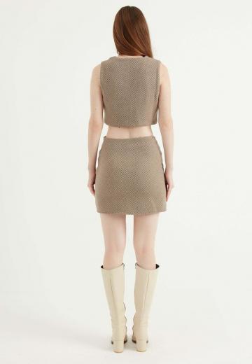 Вязаная юбка