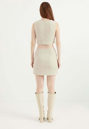 Вязаная юбка