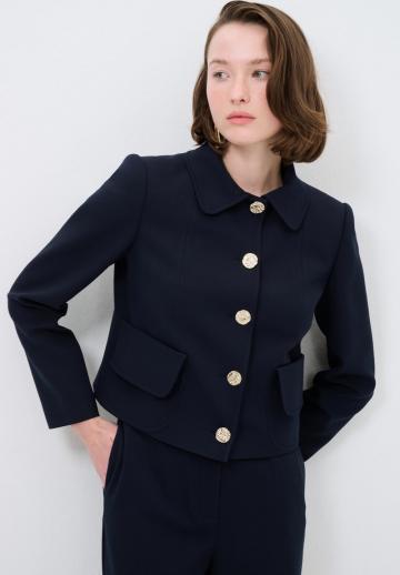Блейзер с накладными карманами