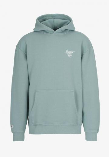 Пуловер с капюшоном