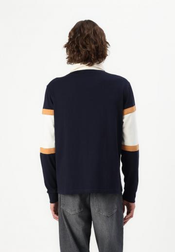 Поло с длинным рукавом