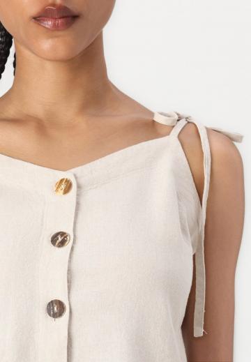 Топ на бретельках