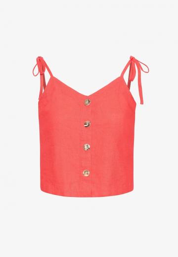 Топ на бретельках