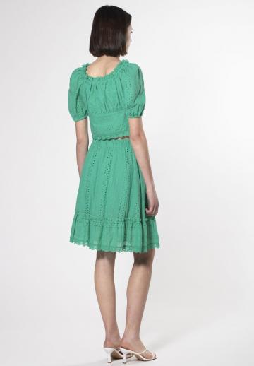 Юбка с воланами