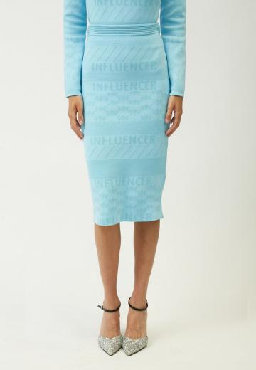 Вязаная юбка