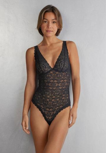 Кружевное боди