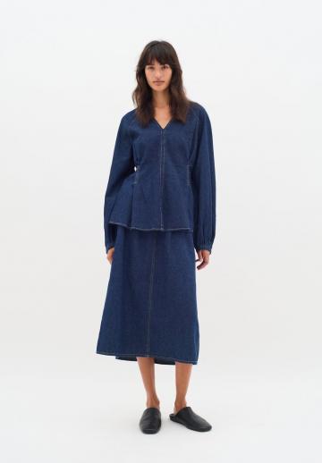 Джинсовая блузка