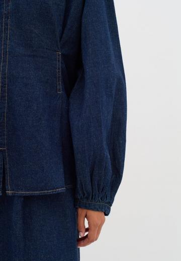 Джинсовая блузка