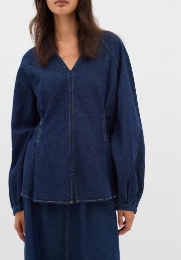 Джинсовая блузка