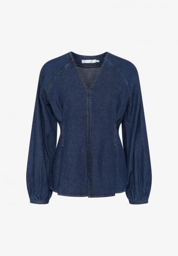 Джинсовая блузка