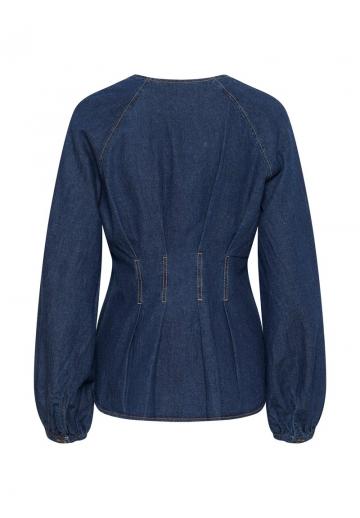 Джинсовая блузка