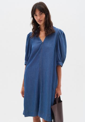 Джинсовое платье