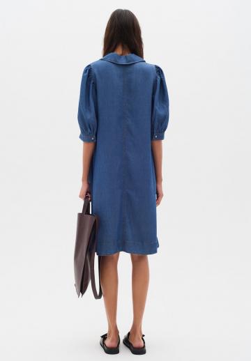 Джинсовое платье