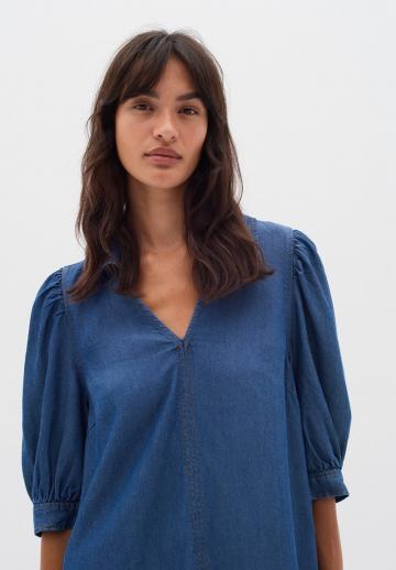 Джинсовое платье