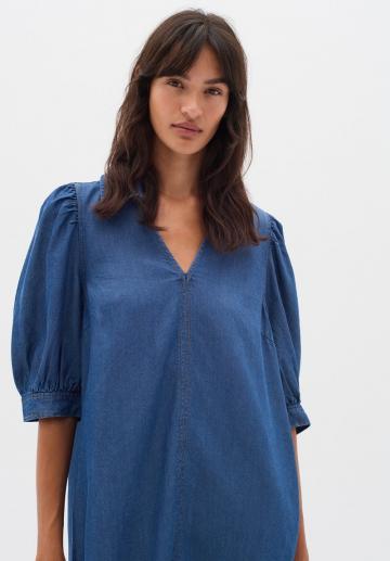 Джинсовое платье