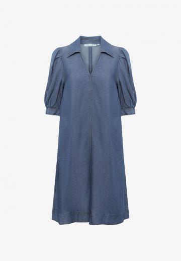 Джинсовое платье