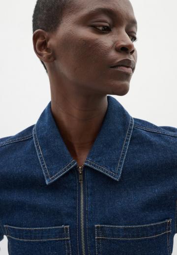 Джинсовое платье