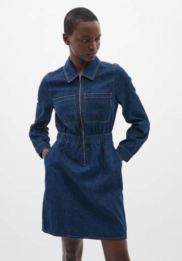 Джинсовое платье