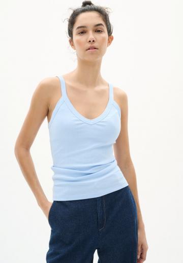 Топ на бретельках