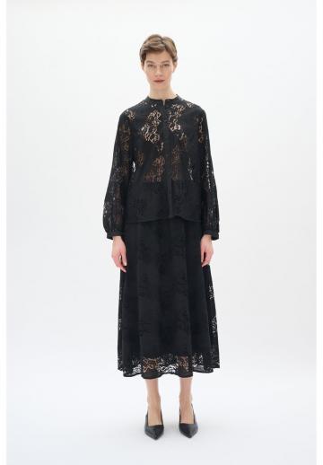 Вязаная юбка