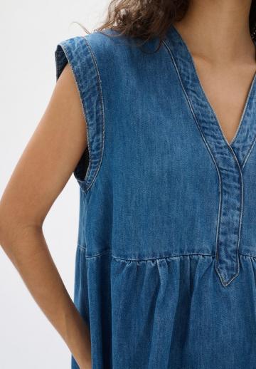 Джинсовая блузка