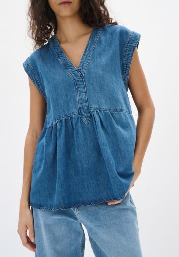 Джинсовая блузка