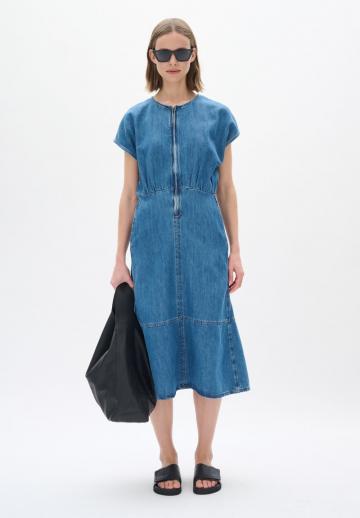 Джинсовое платье