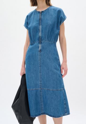 Джинсовое платье