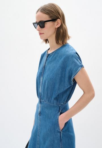 Джинсовое платье