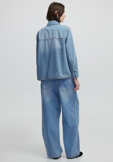 Джинсовая блузка