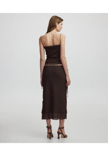 Вязаная юбка