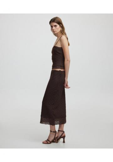 Вязаная юбка