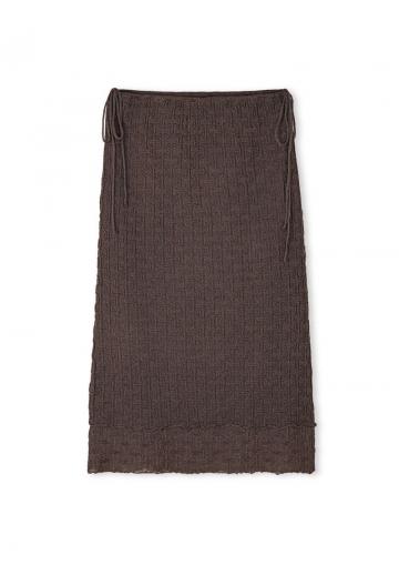 Вязаная юбка