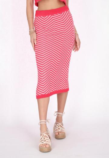 Вязаная юбка