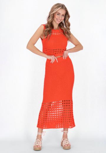 Вязаная юбка