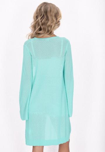 Длинный жилет