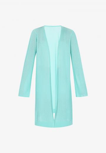 Длинный жилет