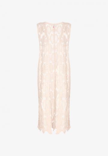 Длинный жилет