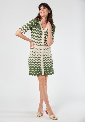 Вязаная юбка