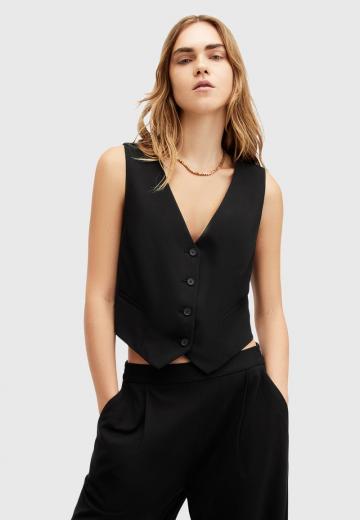 Джинсовая жилетка