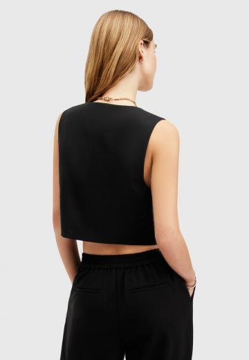 Джинсовая жилетка