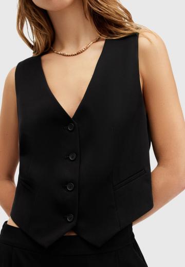 Джинсовая жилетка