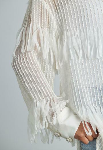 Длинная блузка