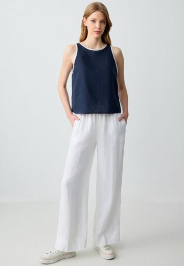 Блузка без рукавов