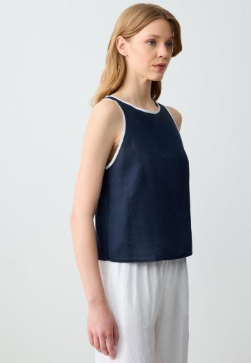 Блузка без рукавов