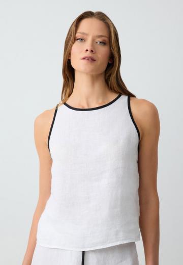 Блузка без рукавов