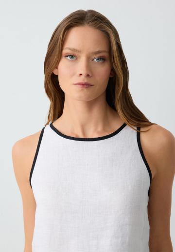 Блузка без рукавов