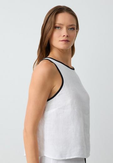 Блузка без рукавов